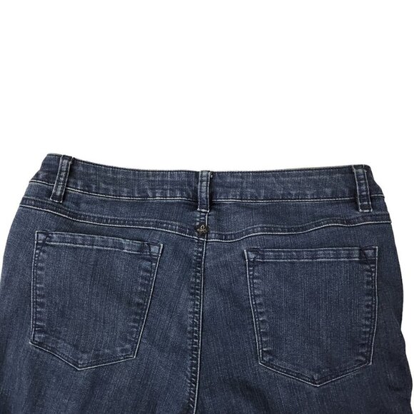Prana Jeans Womens 29 Kayla Skinny Dark Wash Organic Cotton Mid‎ Rise Stretch - Picture 6 of 12